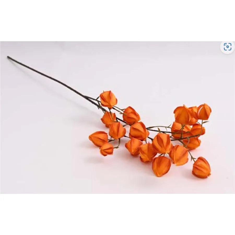 Větev physalis 96 cm, oranžová 371355