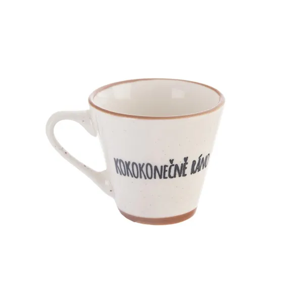 Hrnek porcelánový STATEK slepice espresso O0542