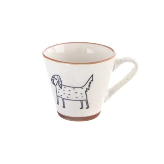 Hrnek porcelánový STATEK pes espresso O0543