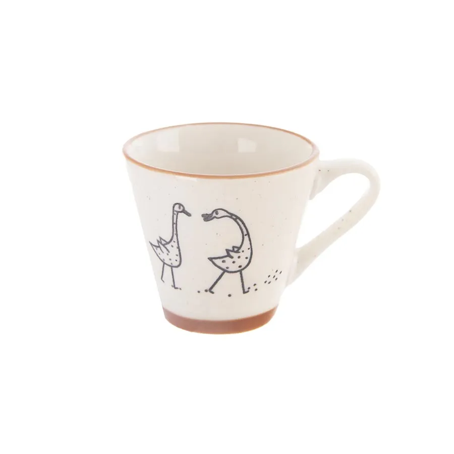 Hrnek porcelánový STATEK husa espresso O0547